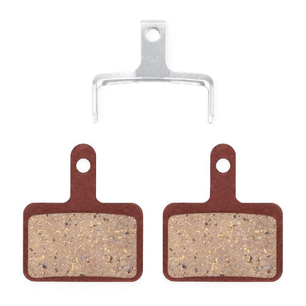 FR105R Resin Brake Pads are a high-performance and cost-effective alternative to Shimano B01, B03S, B05S and E01S brake pads.